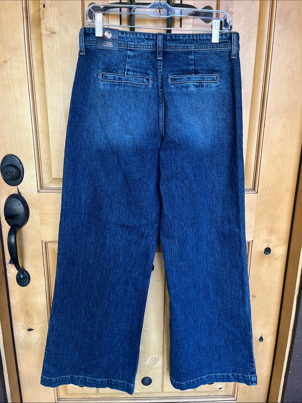 JBD Micro Patch Pocket Wide Leg Denim NWT - Picture 7 of 7